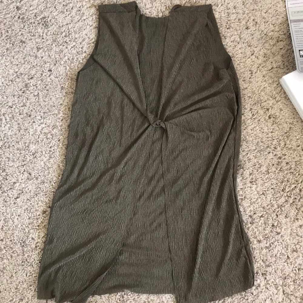 Dark green blouse